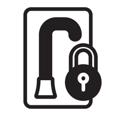 secure gradient icon