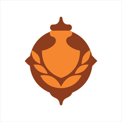 Artisan Clay Pottery Logo Concept