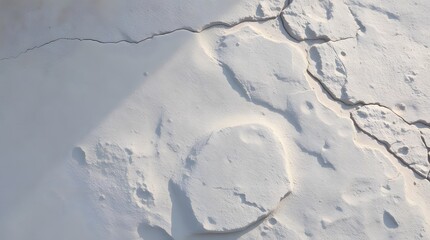 Obraz premium An abstract painting with a focus on smooth gradient transitions and diffused shadows on a textured rock surface. The color palette is muted and calming