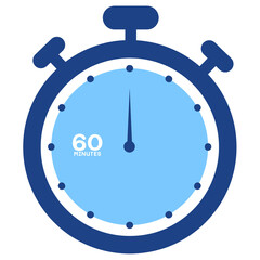 Stopwatch icon. Line and glyph stopwatch timer. Countdown timer collection. Set of timer. Stopwatch icons. Countdown 10.20,30,40,50,60 minutes.	