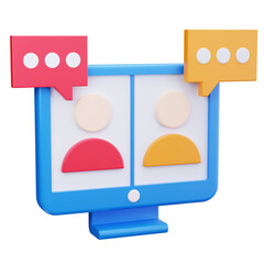 Online Discussion Video Call