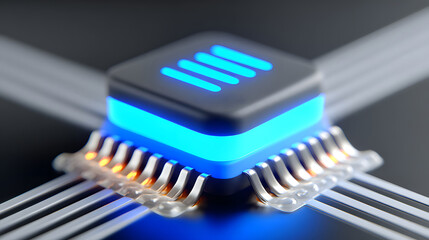 Central processing unit CPU Semiconductor electronic technology future background