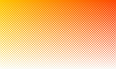 ハーフトーンのドット背景