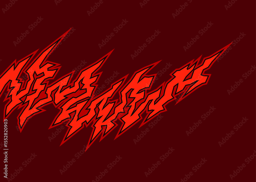 Wall mural abstract background with geometric tribal pattern and with some copy space area