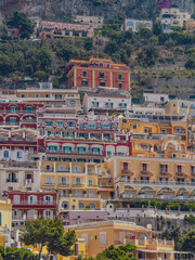beautiful and colorful city of Positano 