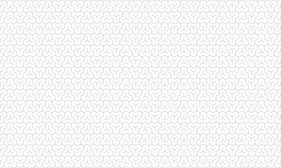 中の模様が尖ったグレーの毘沙門亀甲模様