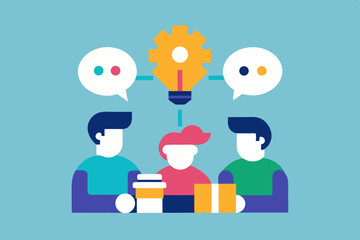 Teamwork, Brainstorming, and Innovative Ideas Collaborative Problem-Solving