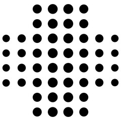 Halftone Dot Pattern