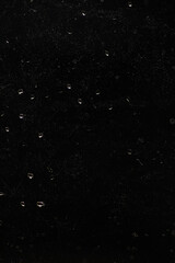 Abstract Dark Grunge Texture with Water Droplets and Scratches