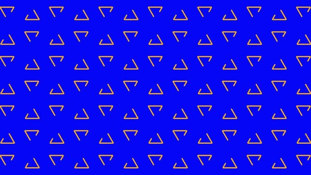 4k blue plastic letters