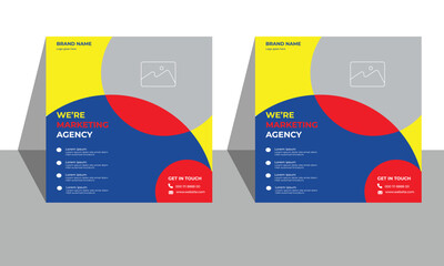 social media post design eps