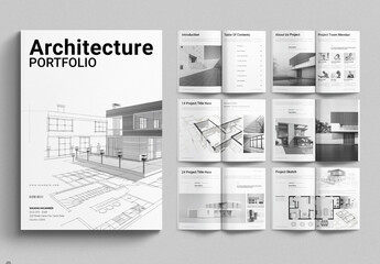 Architecture Portfolio Brochure Design