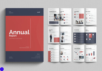 Annual Report Brochure Template