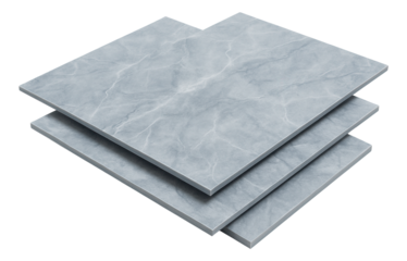 Frost-resistant porcelain tiles, ideal for covering expansive outdoor spaces in a ski resort.