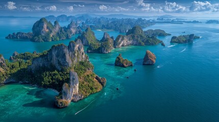 Aerial wave crashing against golden beach, green and white foam. 