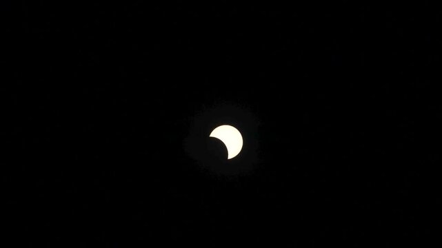 Solar Eclipse Time Lapse 200mm Astrophotography