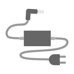 AC Adapter Vector Flat Icon Design