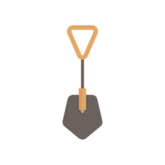 shovel tool icon vector illustration