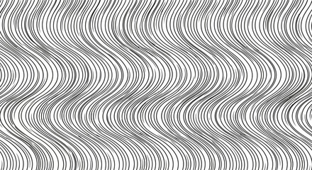 Abstract Wave Pattern Seamless Vector Background Texture