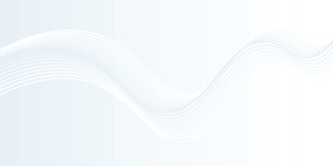 Premium background design with white line pattern in luxury pastel colour. Abstract horizontal vector template eps10