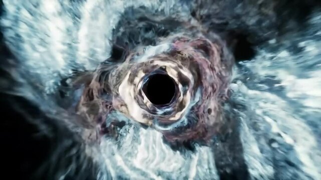 Hypersurface singularity tube with quantum-locked fluidic spirals in multidimensional space