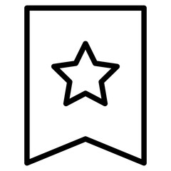 Obraz premium Bookmark in vector illustration