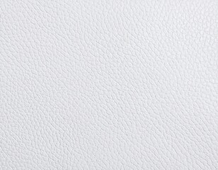 A clean and even close-up of white leather texture, showcasing its subtle grain and natural irregularities, perfect as a pristine background or elegant surface.