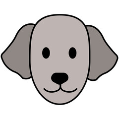 National Puppy Day Happy national dog day celebrate with cute puppy dog bones and tennis balls for dog lovers A cute illustration of a puppy with big eyes, surrounded by hearts, bones, and paw prints,