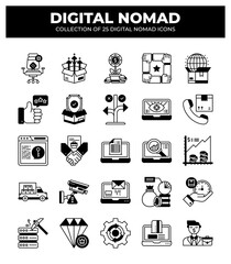 Digital Nomad Icons: Ultimate Guide to Remote Work and Freelancing