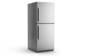 Modern Stainless Steel Refrigerator

