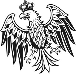 Obraz premium eagle with wings design