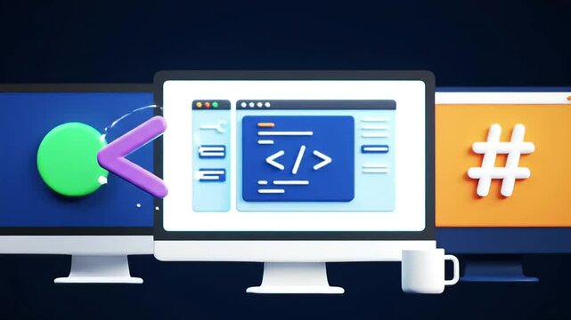 Web Development Coding, Programming, and Design Elements