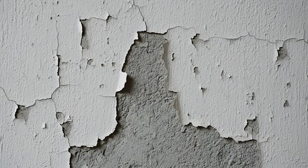 Obraz premium Peeling Paint Texture Grunge Wall Surface with Damaged Plaster