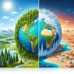 Climate Change and Its Aspects with Consequences