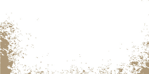 Abstract grunge background with a frame and splashing green