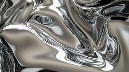 A close-up shot of a smooth and reflective surface, great for highlighting textures or backgrounds