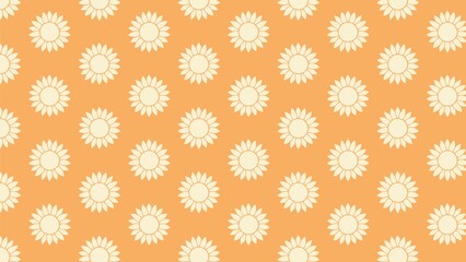 Sunflower Vector pattern design colorful