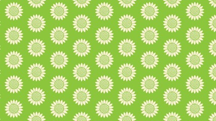 Sunflower Vector pattern design colorful