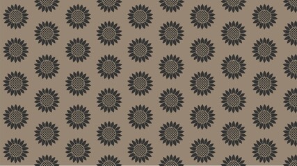 Sunflower Vector pattern design colorful