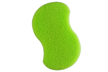 Green bathing sponge