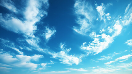 blue sky with white cloud background. white cloud with blue sky background