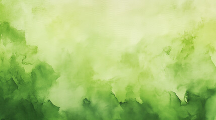 Green watercolor texture background. Abstract watercolor paint background