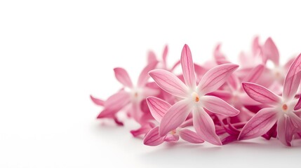 Fototapeta premium Pink Flowers Close Up Soft Blossom Floral Background