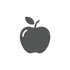 Simple Icon of a Delicious Apple