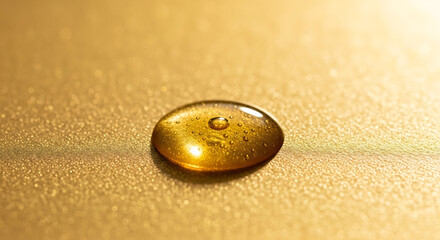Macro close-up of a golden button with a key, reflecting the love and sand of an engagement beach
