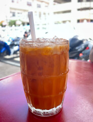 cool Thai tea ready to eat
