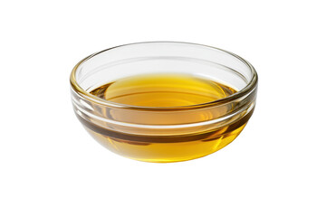 Extra virgin olive oil in a glass bowl, highlighting its rich golden color and smooth texture perfect for culinary uses
