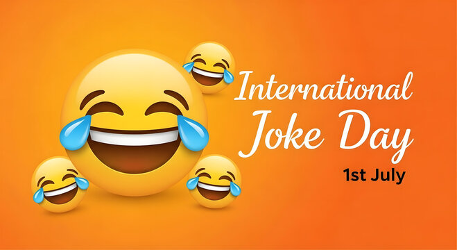 Humorous Banner Design for International Joke Day