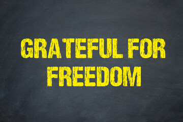 Grateful For Freedom	
