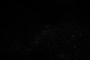 Space star shape sky night background, black starry cosmos abstract pattern dark blue science, textile cosmic galaxy astronomy decoration fantasy wallpaper landscape.